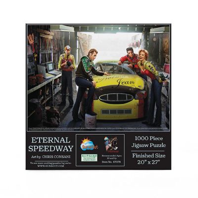 Sunsout Eternal Speedway 1000 pc  Jigsaw Puzzle Image 2