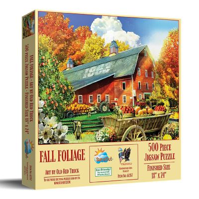 Sunsout Fall Foliage 500 pc  Jigsaw Puzzle Image 1