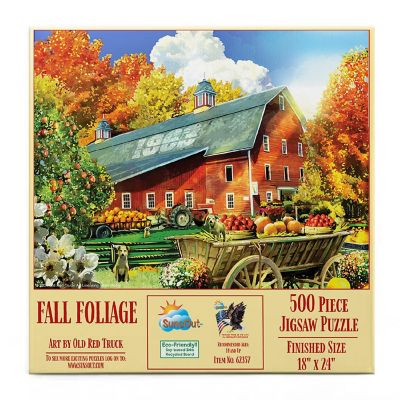 Sunsout Fall Foliage 500 pc  Jigsaw Puzzle Image 2