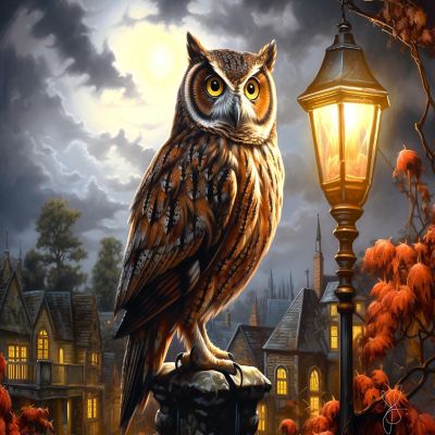 Sunsout Fall Perch 1000 pc  Jigsaw Puzzle Image 1