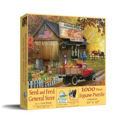 Sunsout Feed and Seed General Store 1000 pc  Jigsaw Puzzle Image 1