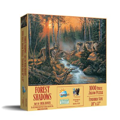 Sunsout Forest Shadows 1000 pc  Jigsaw Puzzle Image 1