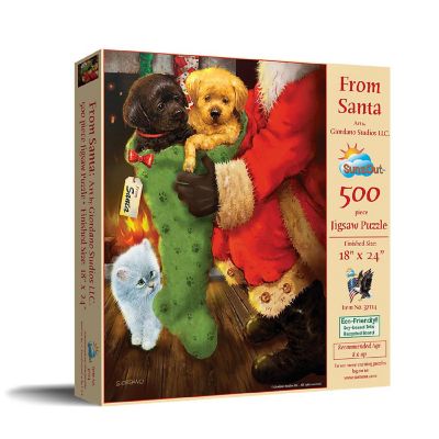 Sunsout From Santa 500 pc  Jigsaw Puzzle Image 1
