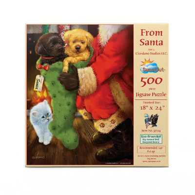Sunsout From Santa 500 pc  Jigsaw Puzzle Image 2