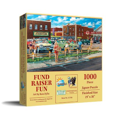 Sunsout Fundraiser Fun 1000 pc  Jigsaw Puzzle Image 1