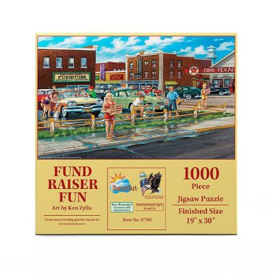 Sunsout Fundraiser Fun 1000 pc  Jigsaw Puzzle Image 2