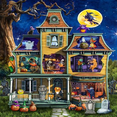 Sunsout Halloween Party 500 pc  Jigsaw Puzzle Image 1