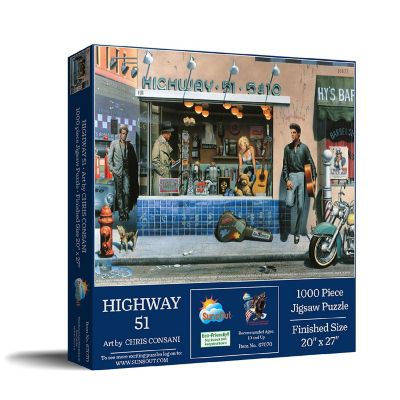 Sunsout Highway 51 1000 pc  Jigsaw Puzzle Image 1