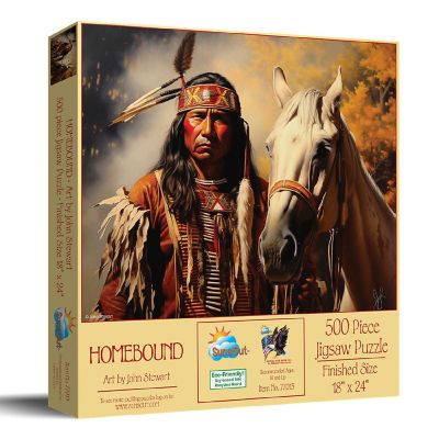 Sunsout Homebound 500 pc  Jigsaw Puzzle Image 1