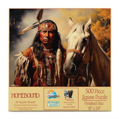 Sunsout Homebound 500 pc  Jigsaw Puzzle Image 2