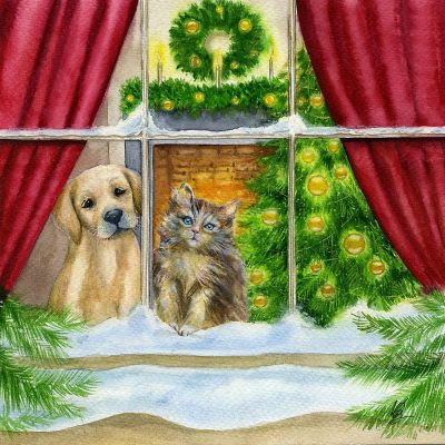 Sunsout It Looks Cold Out There 500 pc  Jigsaw Puzzle Image 1