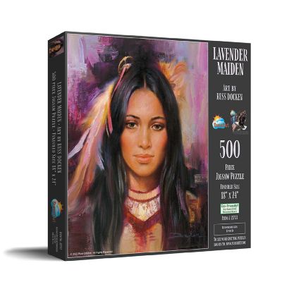 Sunsout Lavender Maiden 500 pc  Jigsaw Puzzle Image 1