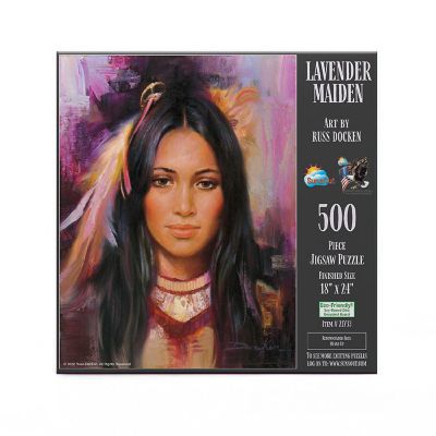 Sunsout Lavender Maiden 500 pc  Jigsaw Puzzle Image 2