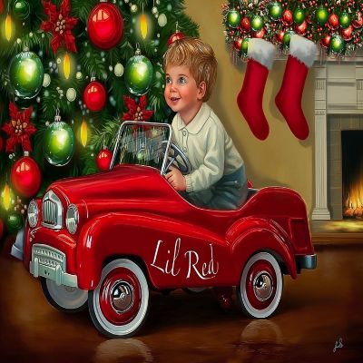 Sunsout Lil Red 300 pc  Jigsaw Puzzle Image 1