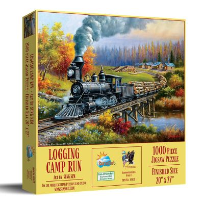 Sunsout Logging Camp Run 1000 pc  Jigsaw Puzzle Image 1