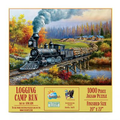 Sunsout Logging Camp Run 1000 pc  Jigsaw Puzzle Image 2