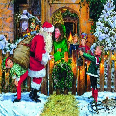 Sunsout Off to Work 300 pc  Jigsaw Puzzle Image 1