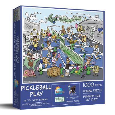 Sunsout Pickleball Play 1000 pc  Jigsaw Puzzle Image 1