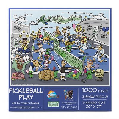Sunsout Pickleball Play 1000 pc  Jigsaw Puzzle Image 2