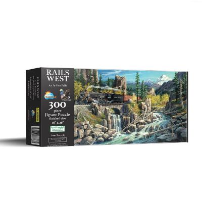 Sunsout Rails West 300 pc  Jigsaw Puzzle Image 1