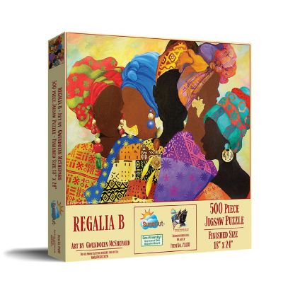 Sunsout Regalia B 500 pc  Jigsaw Puzzle Image 1