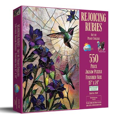 Sunsout Rejoicing Rubies 550 pc  Jigsaw Puzzle Image 1