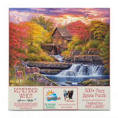 Sunsout Remember When 500 pc Large Pieces Jigsaw Puzzle Image 2