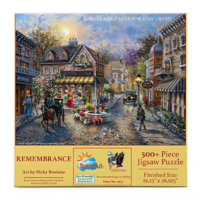 Sunsout Remembrance 500 pc Large Piece Jigsaw Puzzle Image 2