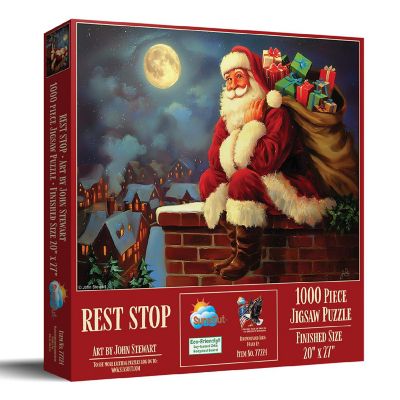 Sunsout Rest Stop 1000 pc  Jigsaw Puzzle Image 1