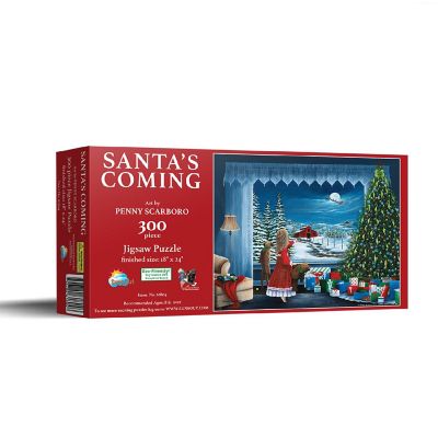 Sunsout Santa's Coming 300 pc  Jigsaw Puzzle Image 1