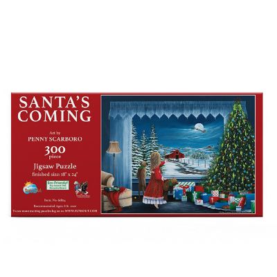 Sunsout Santa's Coming 300 pc  Jigsaw Puzzle Image 2