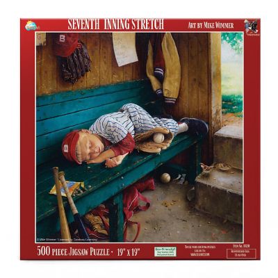 Sunsout Seventh Inning Stretch 500 pc  Jigsaw Puzzle Image 2