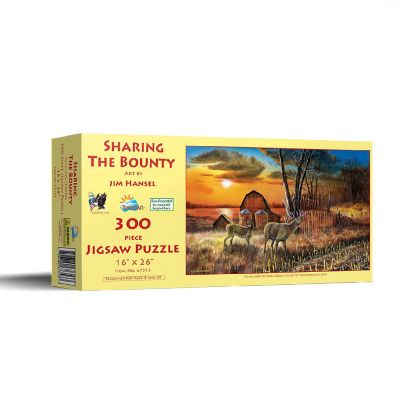 Sunsout Sharing the Bounty 300 pc  Jigsaw Puzzle Image 1