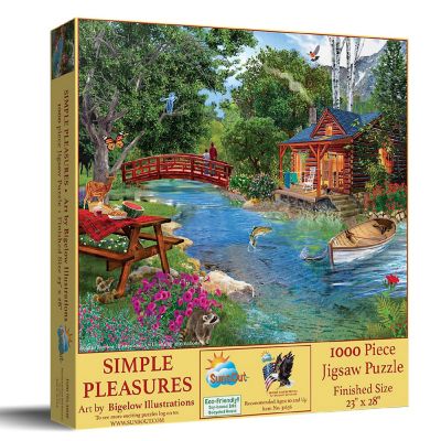 Sunsout Simple Pleasures 1000 pc  Jigsaw Puzzle Image 1