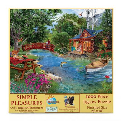 Sunsout Simple Pleasures 1000 pc  Jigsaw Puzzle Image 2