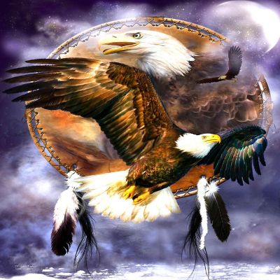 Sunsout Spirit Eagle 500 pc  Jigsaw Puzzle Image 1