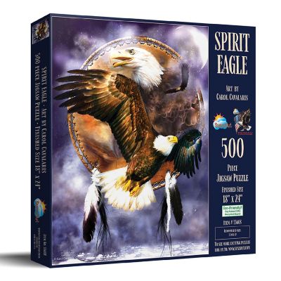 Sunsout Spirit Eagle 500 pc  Jigsaw Puzzle Image 1
