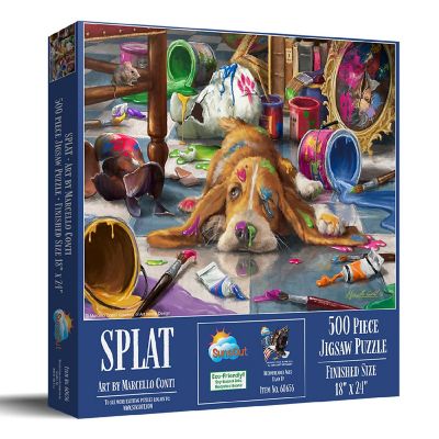 Sunsout Splat 500 pc  Jigsaw Puzzle Image 1