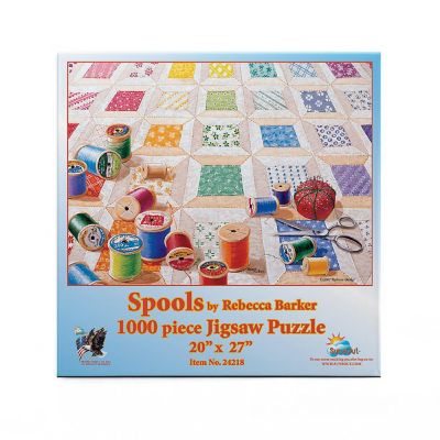 Sunsout Spools 1000 pc  Jigsaw Puzzle Image 2