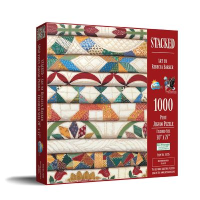 Sunsout Stacked 1000 pc  Jigsaw Puzzle Image 1