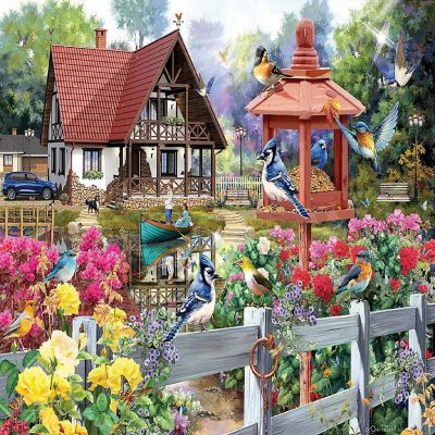 Sunsout Summer Home 500 pc  Jigsaw Puzzle Image 1