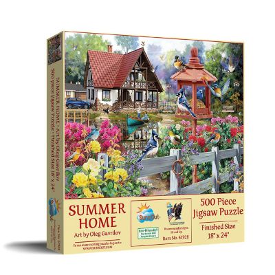 Sunsout Summer Home 500 pc  Jigsaw Puzzle Image 1