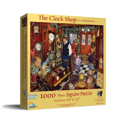 Sunsout The Clock Shop 1000 pc  Jigsaw Puzzle Image 1