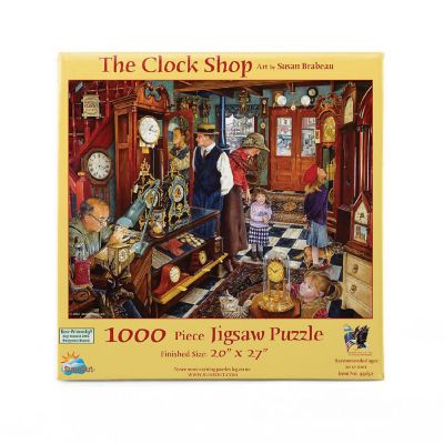 Sunsout The Clock Shop 1000 pc  Jigsaw Puzzle Image 2