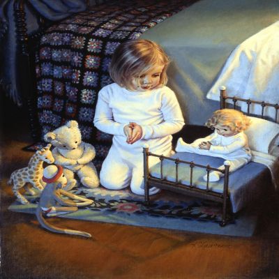 Sunsout The Lord's Blessing 1000 pc  Jigsaw Puzzle Image 1