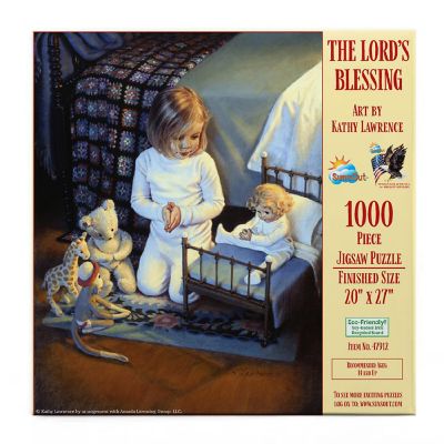 Sunsout The Lord's Blessing 1000 pc  Jigsaw Puzzle Image 2