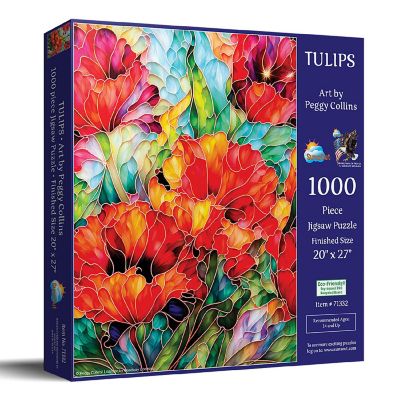 Sunsout Tulips 1000 pc  Jigsaw Puzzle Image 1