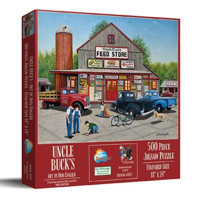 Sunsout Uncle Buck's 500 pc  Jigsaw Puzzle Image 1
