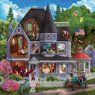 Sunsout Victorian House 300 pc  Jigsaw Puzzle Image 1
