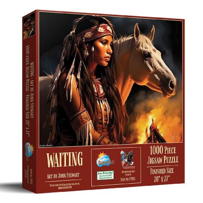 Sunsout Waiting 1000 pc  Jigsaw Puzzle Image 1